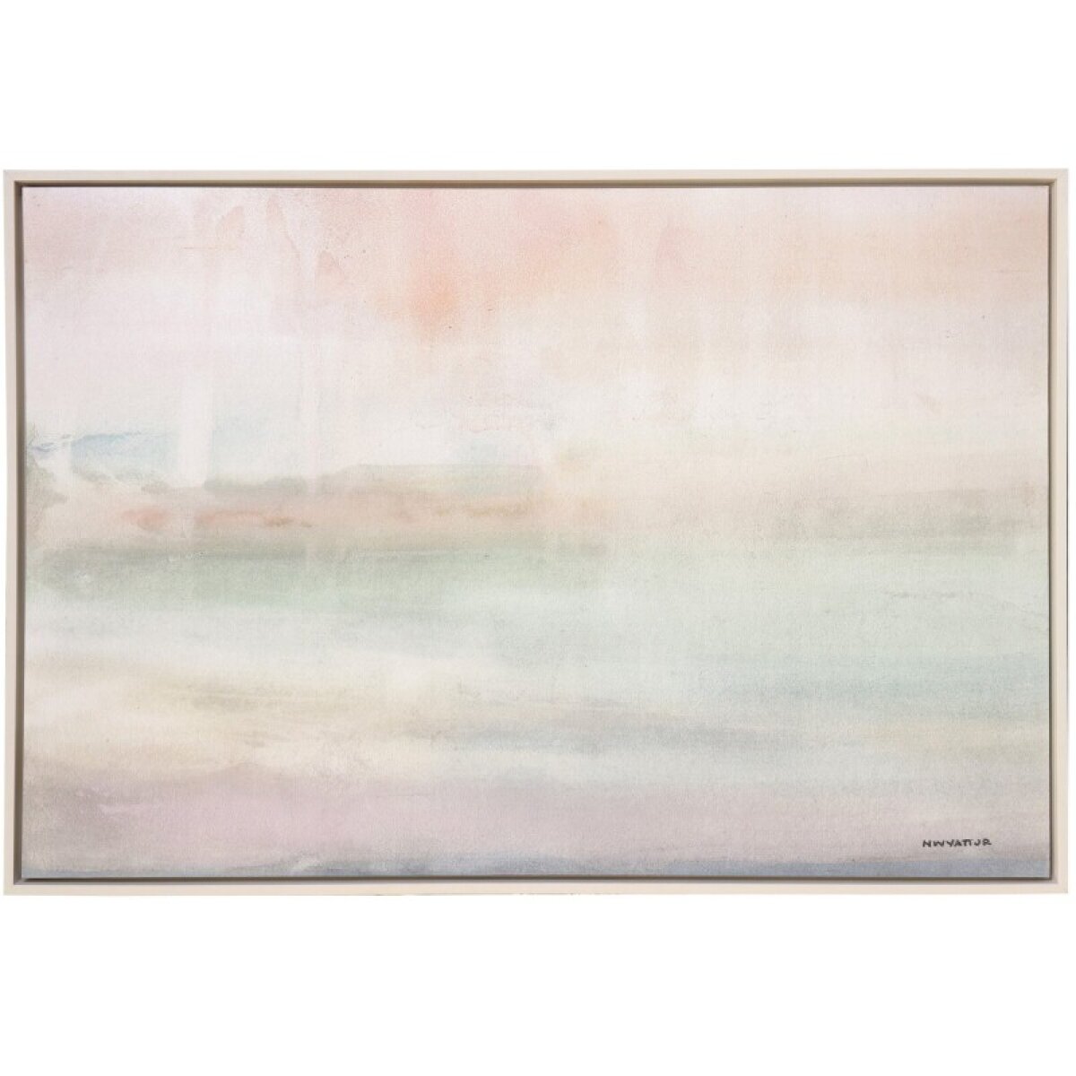 9813e4d5f64dd4bfa94eff3530c4aaae The Sky Blushes Norman Wyatt Home Framed Canvas - Image 1