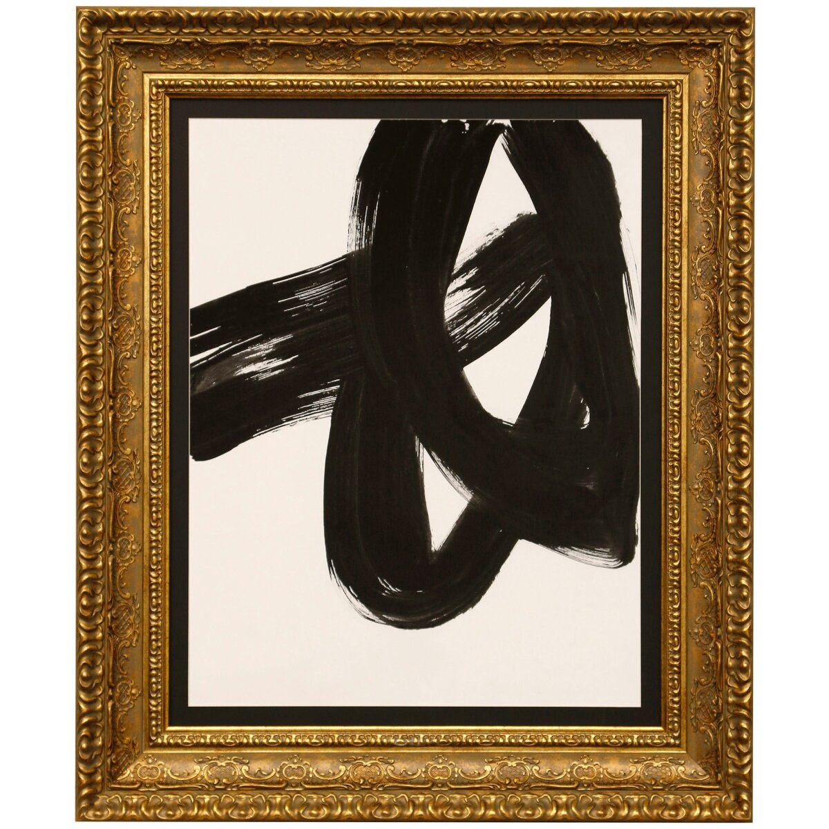 98198e12f9bc63a4271ea1e0549c6404 Divergence Framed Art- Large | Framed Giclee Abstract Matted Behind Glass - Image 1