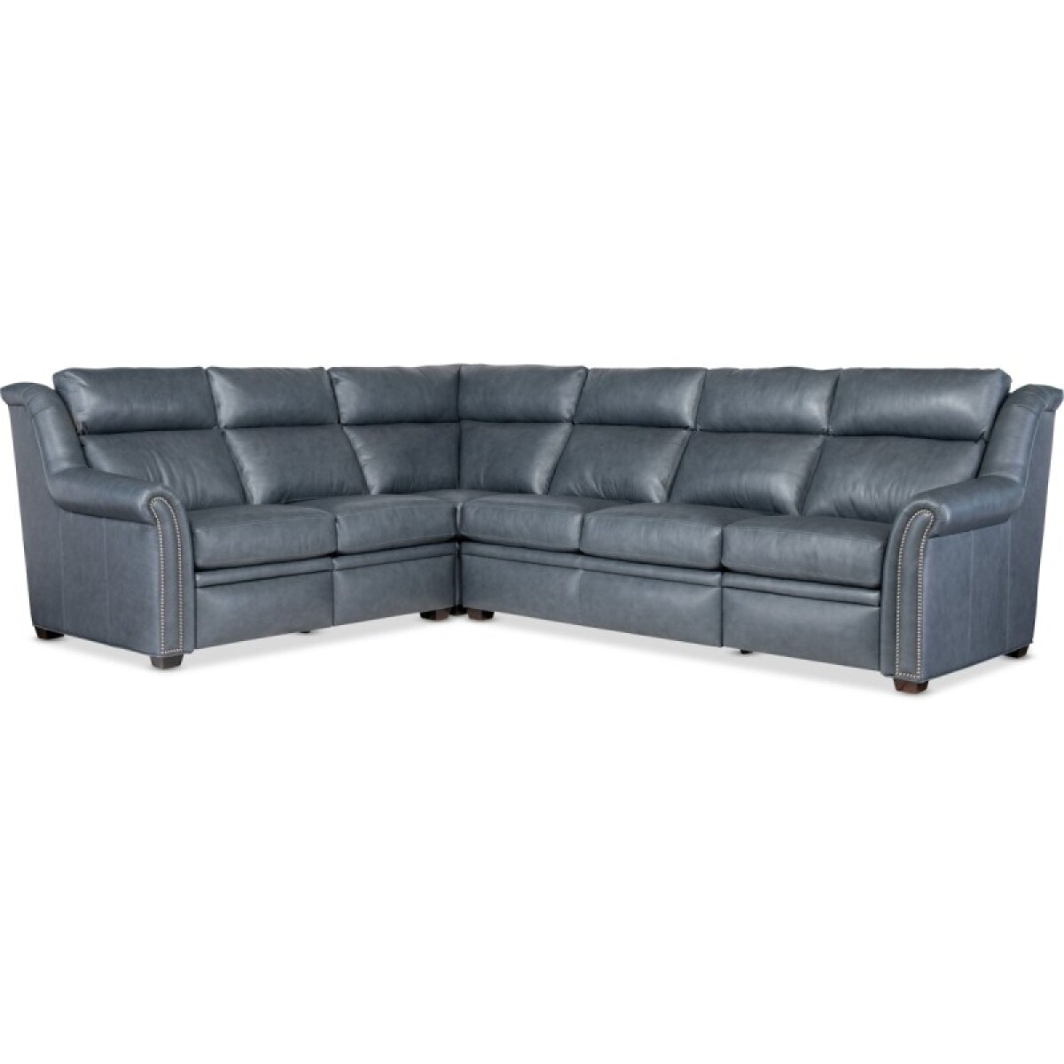 98589d66b546de22f890afc82a332b15 Sectionals 206 Robinson Reclining Sectional with Two-Piece Back - Image 1
