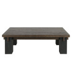 Duncan Solid Wood Rectangle Coffee Table - Image 3