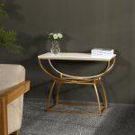 Norman Wyatt Home Loren Eliptical Console Table - Image 7