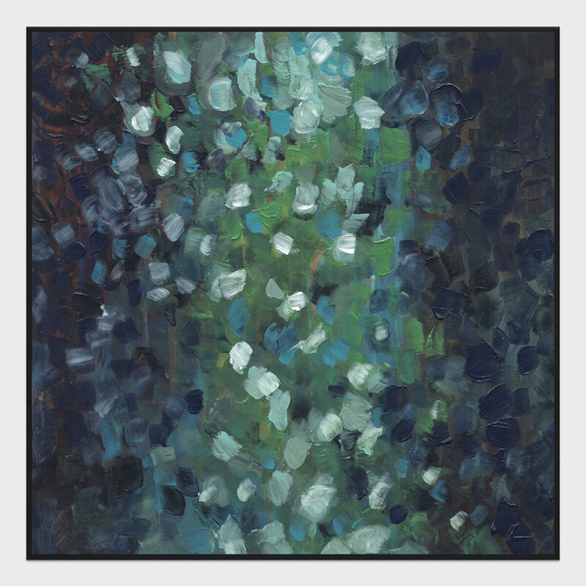 993a5c5bc83134f9518fdcebf079fc16 Lagoon Painting Art by Buddy Whitlock - Multicolor / 48"x48" - Image 1