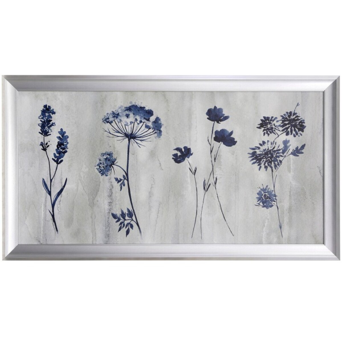 996b7e4a3052566e65973caf2d3d3db3 Indigo Row Textured Framed Print - Image 1