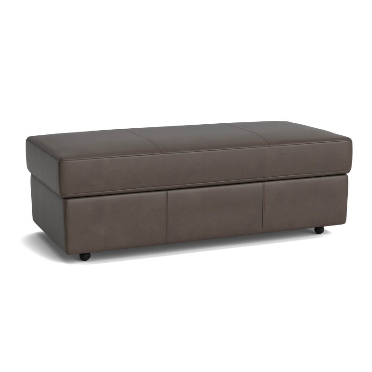 99794a52e3343639b41d2fae44fa01d2 Ellery Leather Storage Ottoman - Image 1