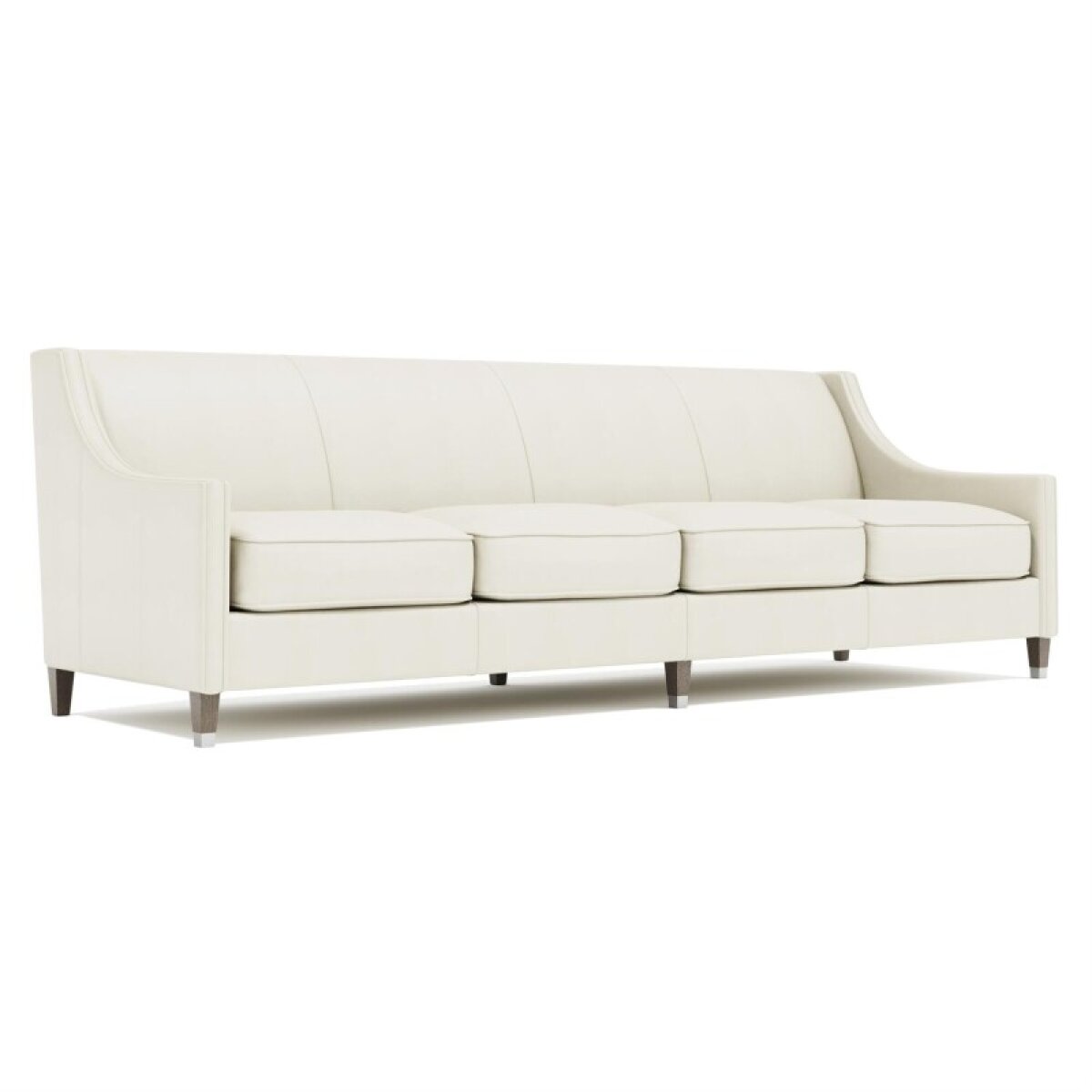 9a3ec5926255a0e0e0e7badf55d9ecbb Palisades Leather Sofa Without Pillows & Nails - Image 1