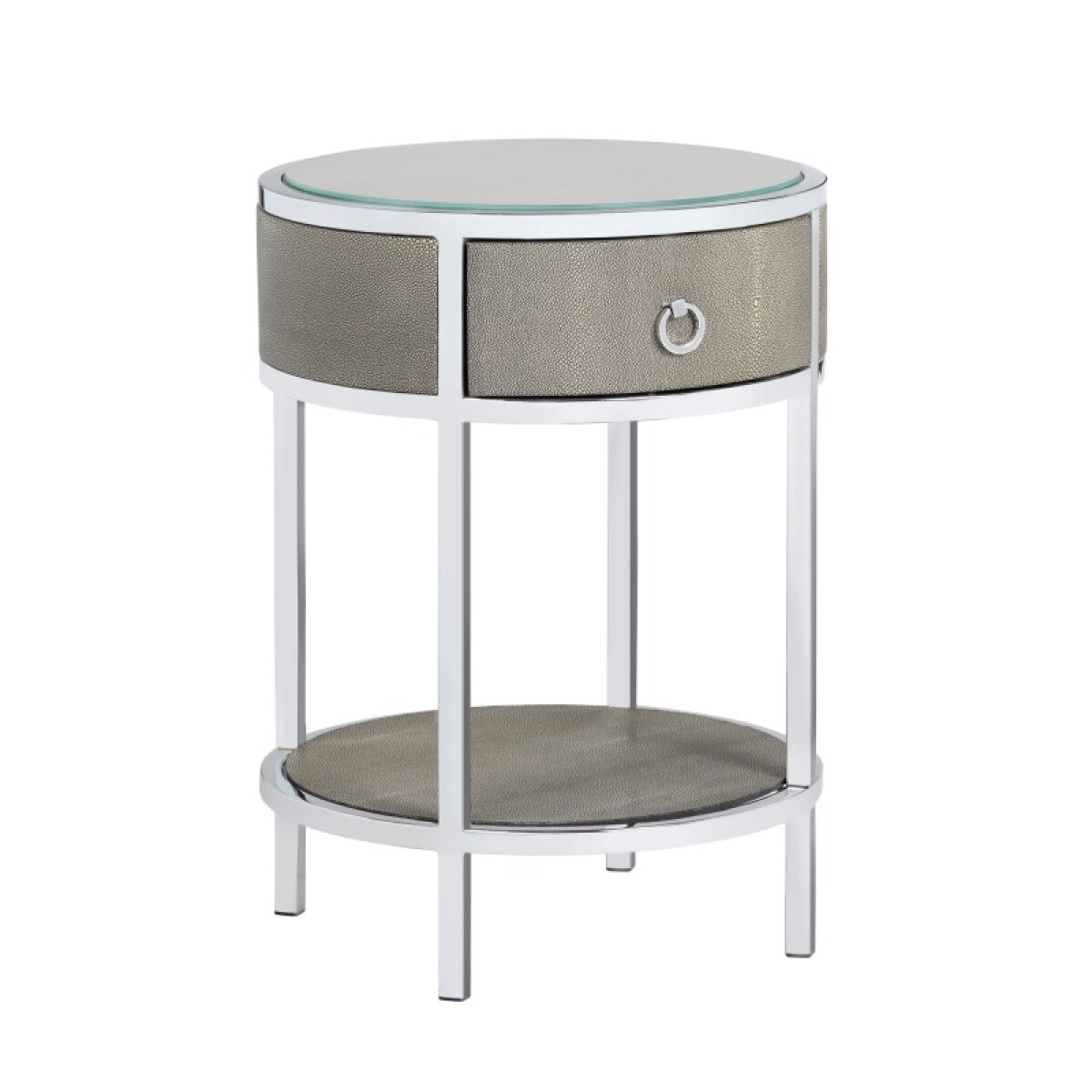 9adb6d88c47bbc5c2abea47a0cb8aef2 Shagreen Side Table - Image 1