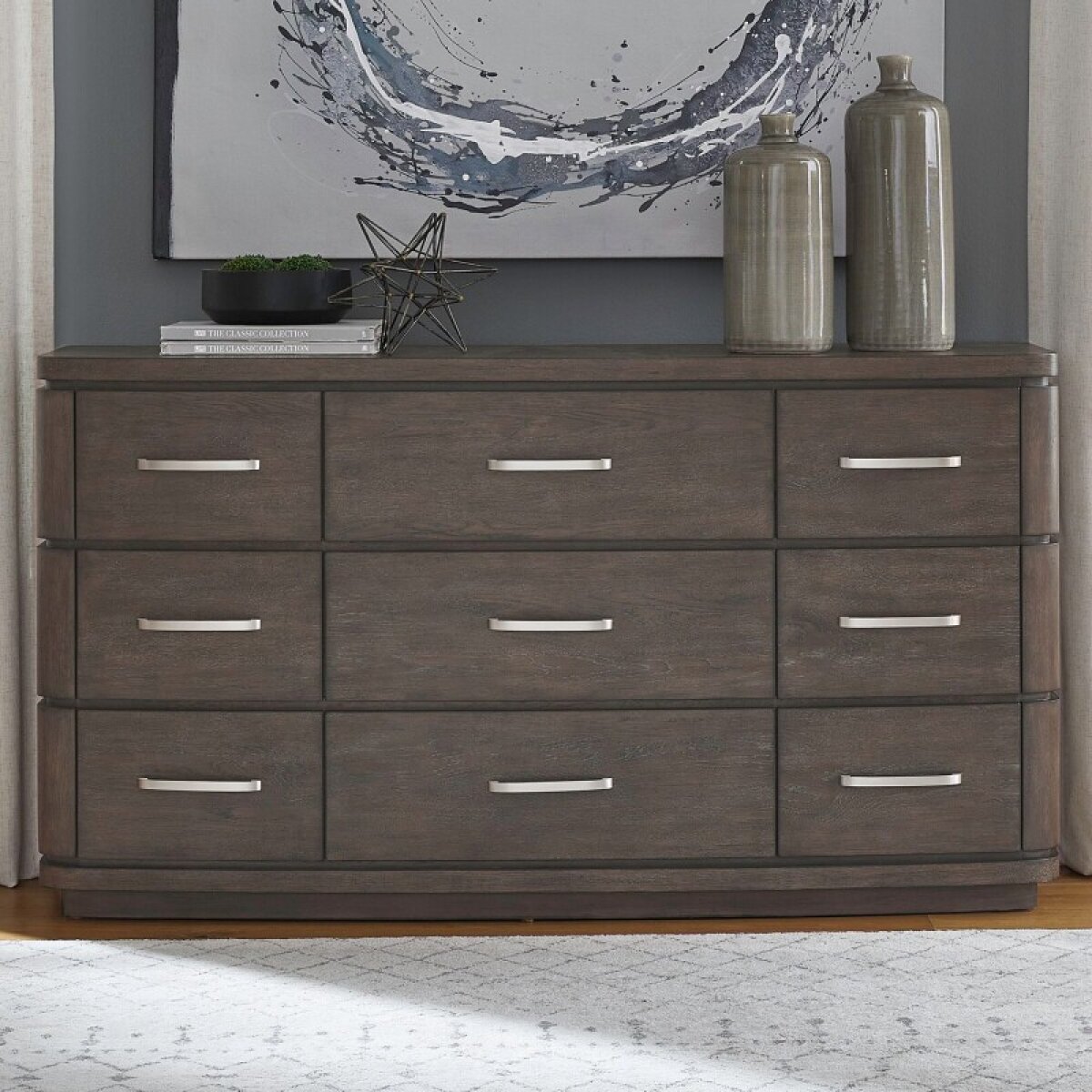 9b5eb01a75db6734966110eef5e88117 Cascade Falls 9 Drawer Dresser - Image 1