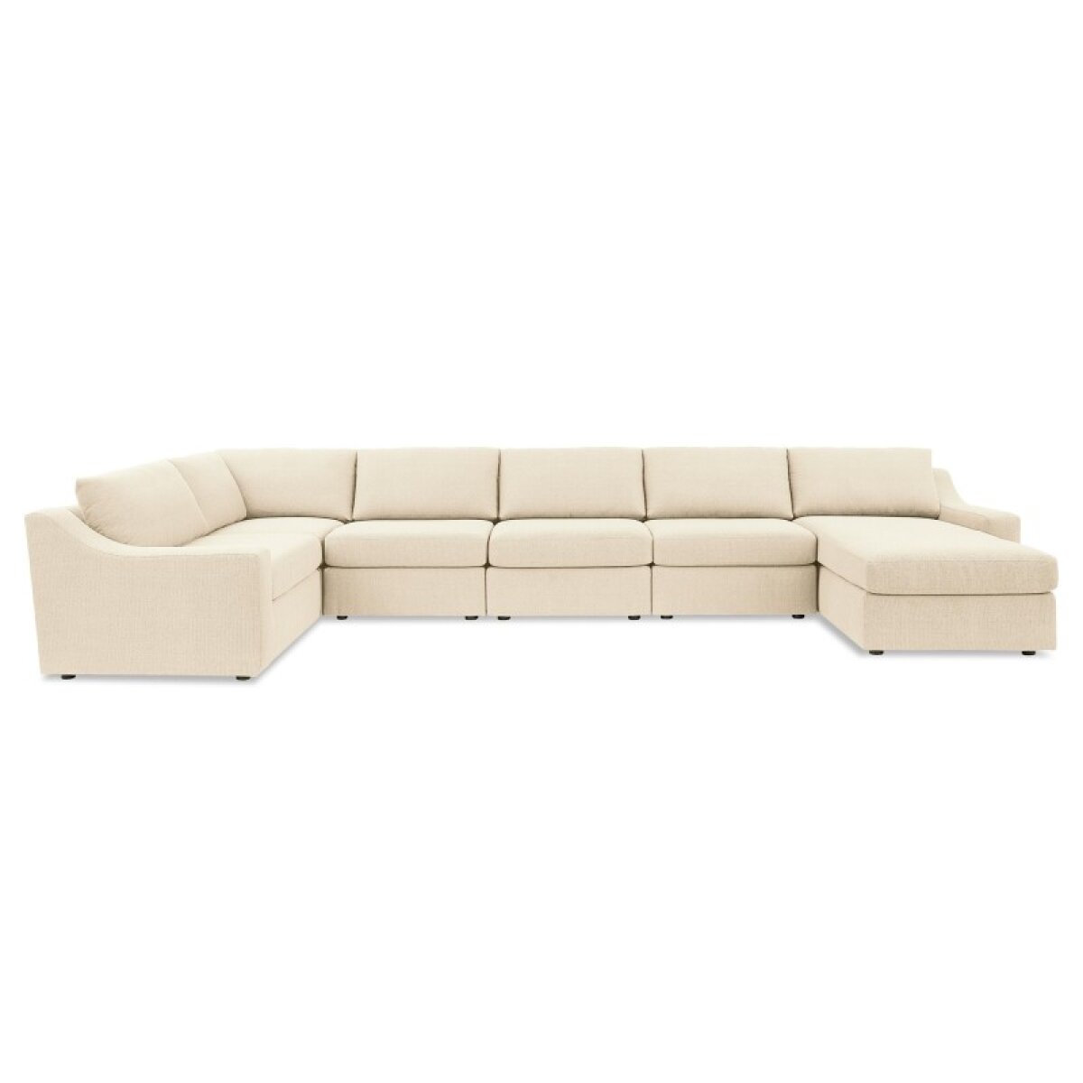 9b964bcfe32ce709b840edd2c23b7c73 Blake Slope Arm U-Shaped Sectional - Image 1