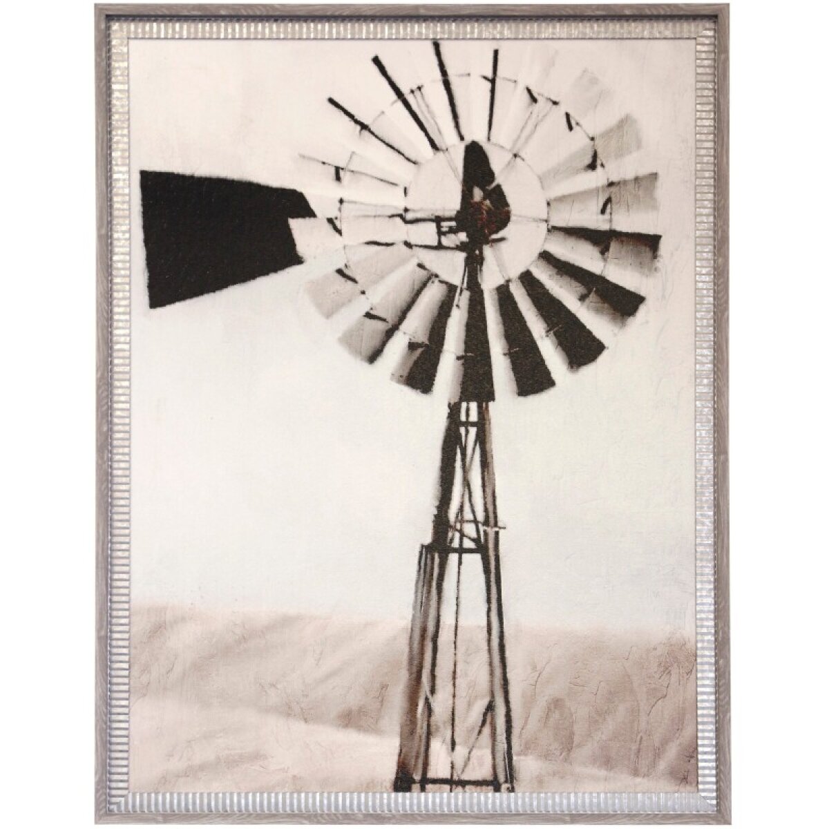 9c1432f66834944905fe8f0e86b60efa Light Windmill Textured Framed Print - Image 1