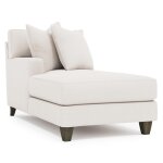 Mila Fabric Left Arm Chaise