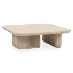 Vander Solid Wood Square Coffee Table - Image 5