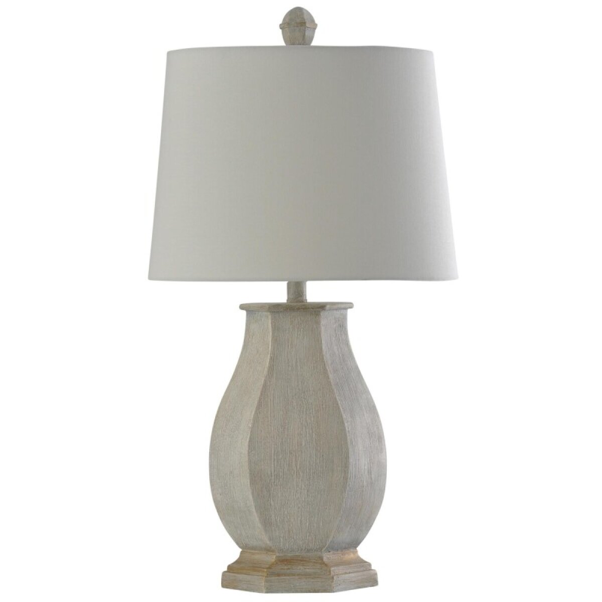 9d827c1dd7969a2509e3d033393e625e Basilica Sky Traditional Table Lamp 100w 3-way Hardback Shade - Image 1