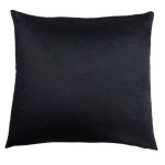 Dann Foley Lifestyle Down Feather Solid Black Pillow