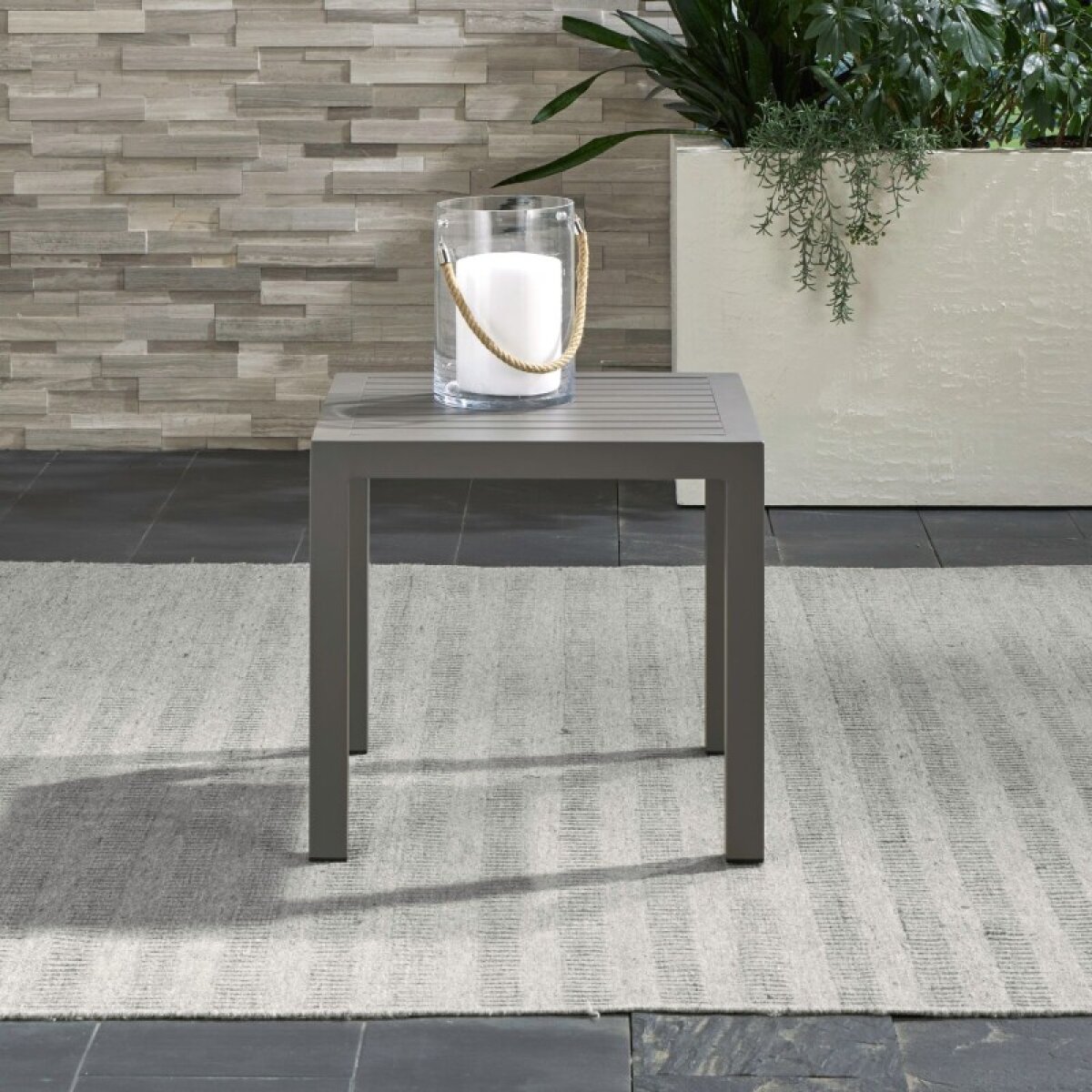 9f640e29e39e17163e24e9c1834a953b Outdoor End Table - Granite - Image 1