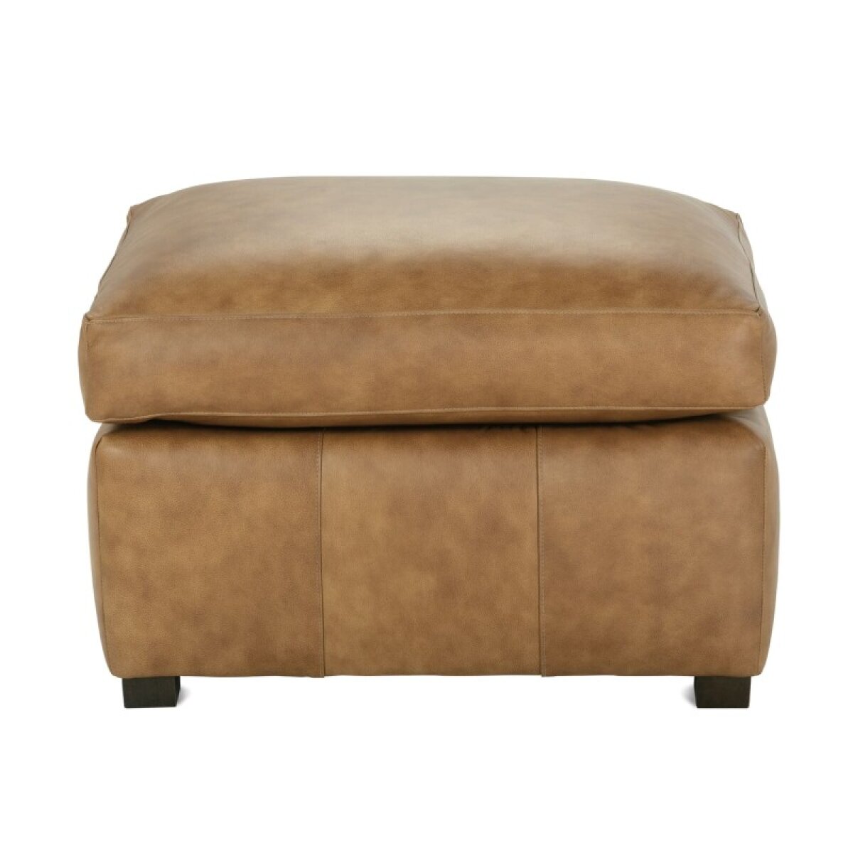 9fcfaa49b18aeaa7c30a5d0045a24360 Desmond Leather Ottoman - Image 1