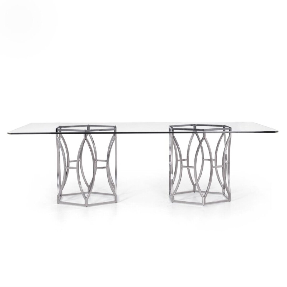9ff0328e149aeb7f455c36fed05eeed9 Argent Dining Table - Image 1