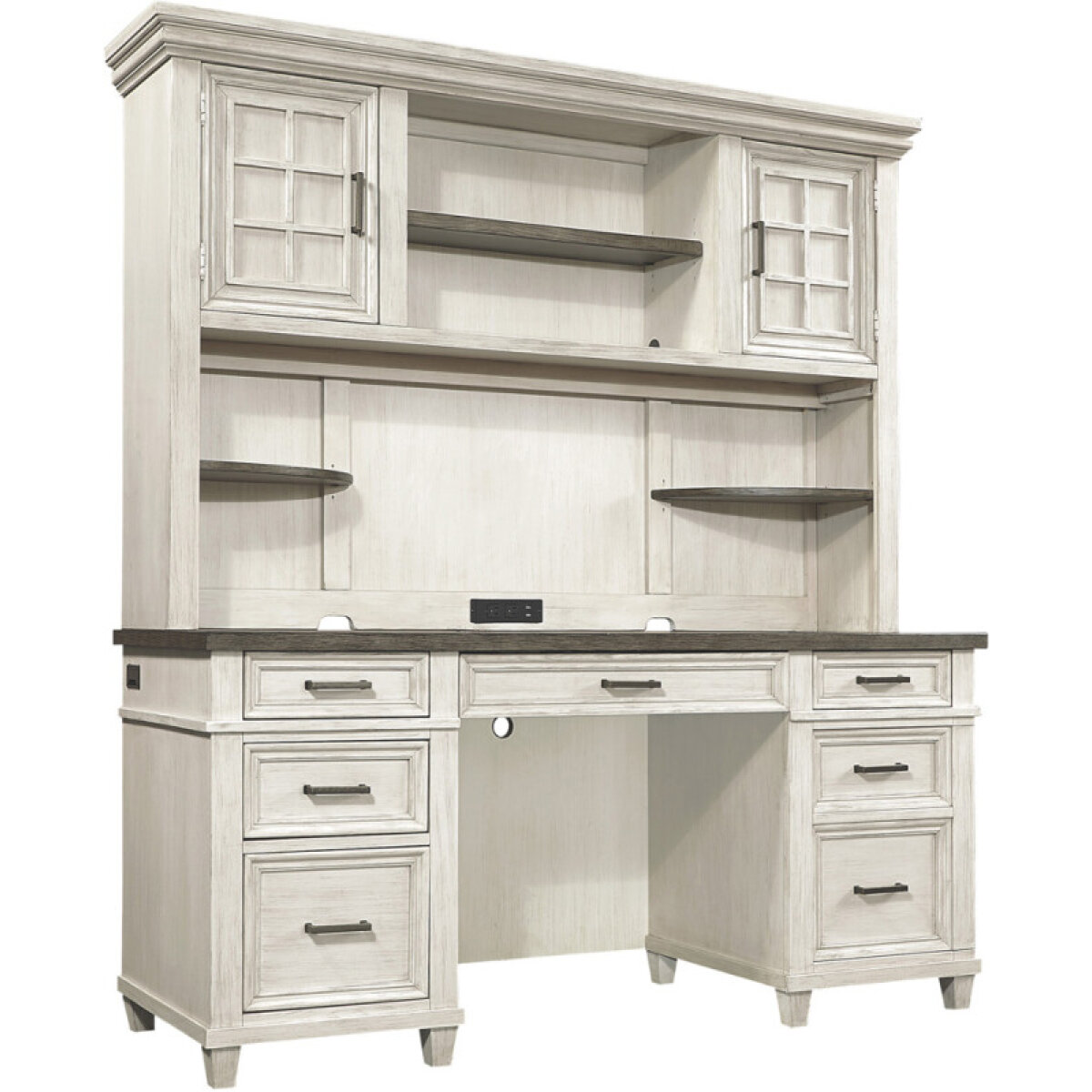 a0096bcaab12b808462544ddf1f2d422 Caraway Credenza Desk - Image 1