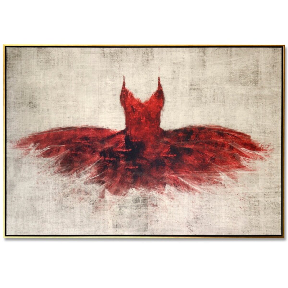 a04cc882abcf53733d9271c5e1236458 Dann Foley Lifestyle Red Dress Dann Folely Lifestyle Stretched Canvas - Image 1