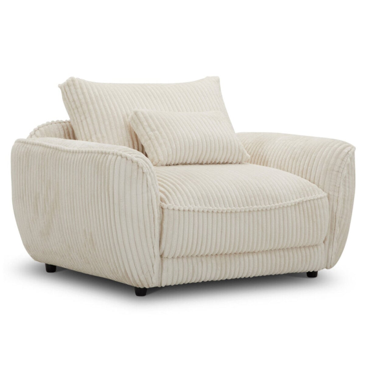 a0b451f60b574fbfa8feab2438b700a9 Utopia - Mega Ivory Chair And A Half With Lumbar Pillow - Image 1