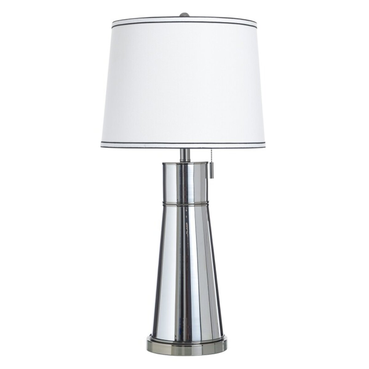 a10197a6da00356778d614cfa1c263e0 Hoke Silver Glass Table Lamp - Image 1