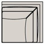 Sectionals 201 Raymond Stationary Sectional with Two-Piece Back - Image 11