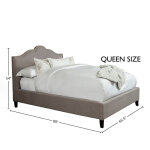 Jamie - Falstaff Queen Bed 5/0 (grey) - Image 6