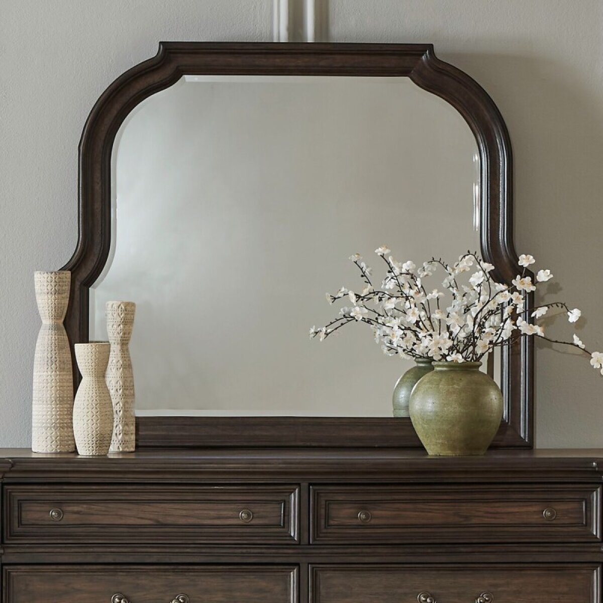 a1585288bf2e60a0f85c707827130162 Provence Park Curved Mirror - Image 1