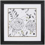 Limbing Roses Framed Print Under Glass