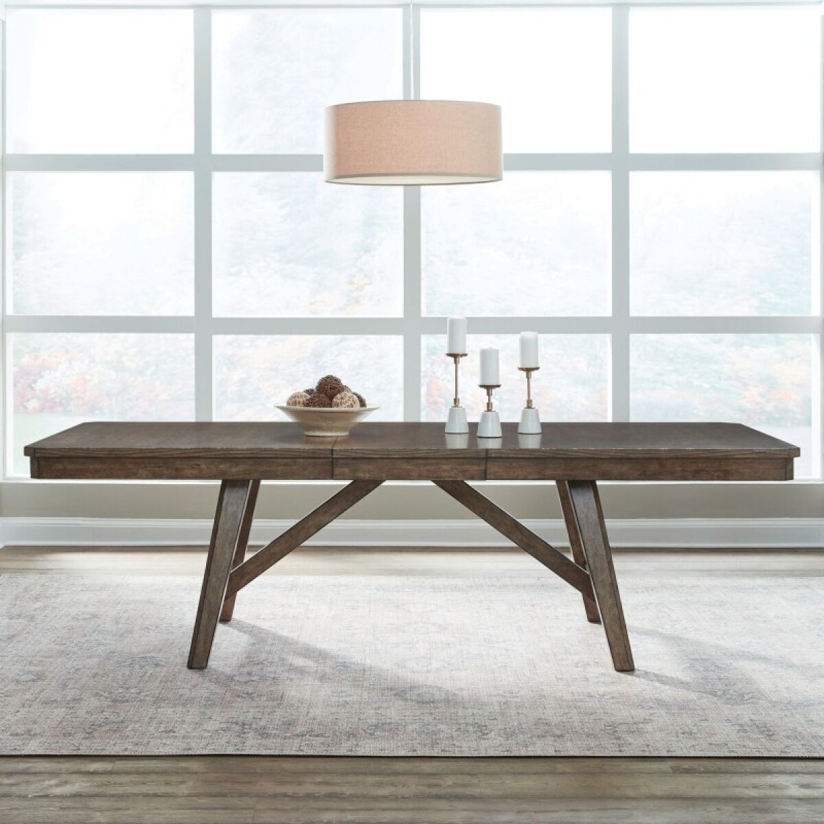 a1863004906b213bd64841621166dcfc Carolina Park Trestle Table Set - Image 1