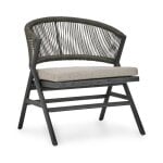 Jessica Outdoor Accent Chair - Forest Green - Image 3