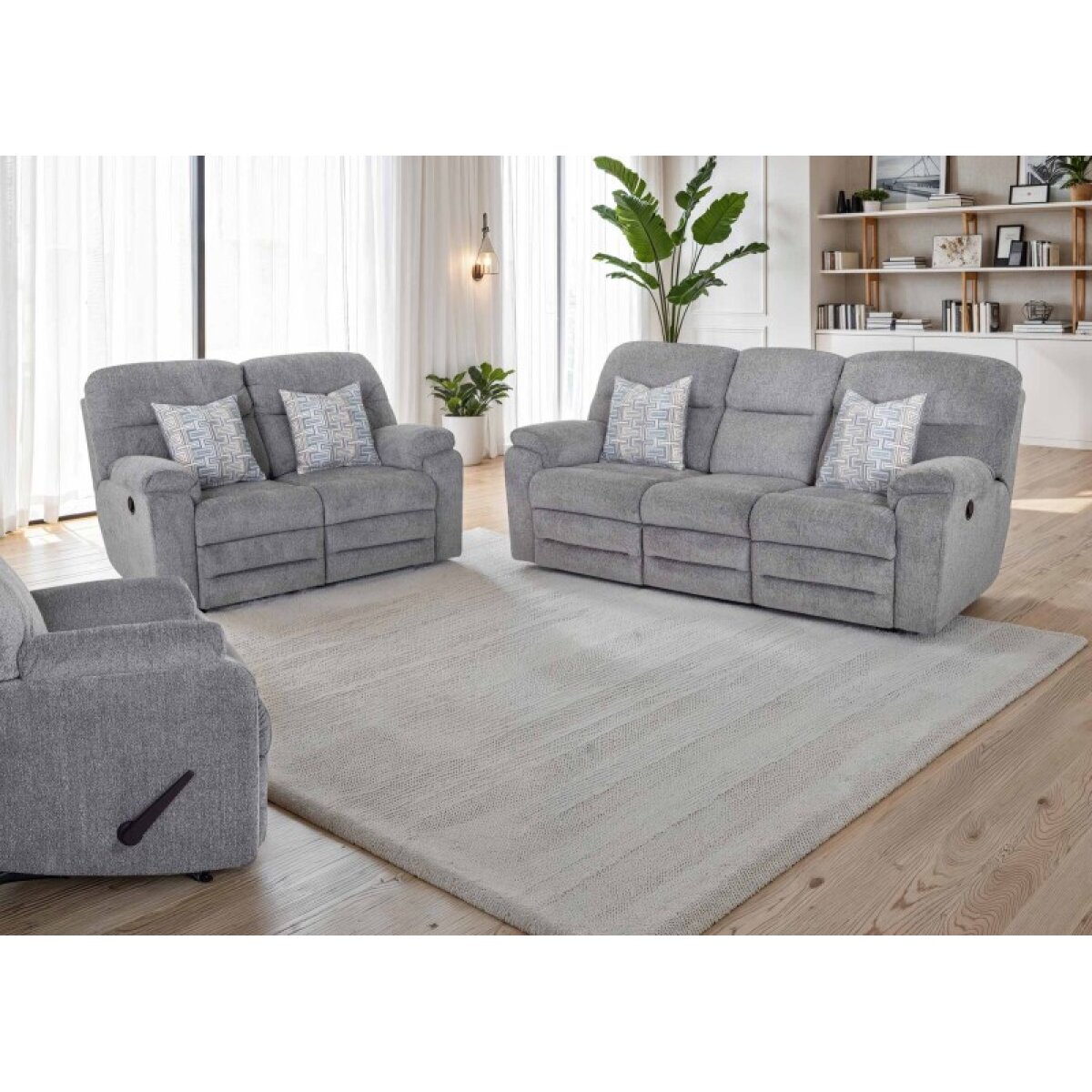 a1d8b8ace413fc7a61f1290e0982e3b3 626 Parkway Dual Seat Power Reclining Loveseat W/integrated Usb Port 62623-83 - Image 1