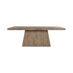 Montana Solid Wood Rectangle Dining Table - Natural - Image 3