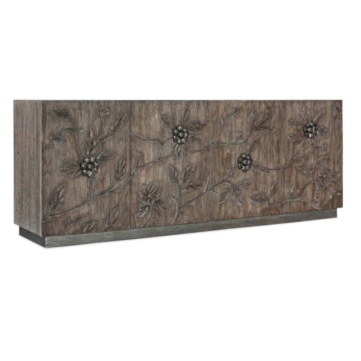 a22d3c1ee204b5238f7c28067cbd6e7e Living Room Melange Florence Four Door Credenza - Image 1