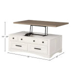 Americana Modern - Cotton Cocktail Table With Lift Top - Image 5