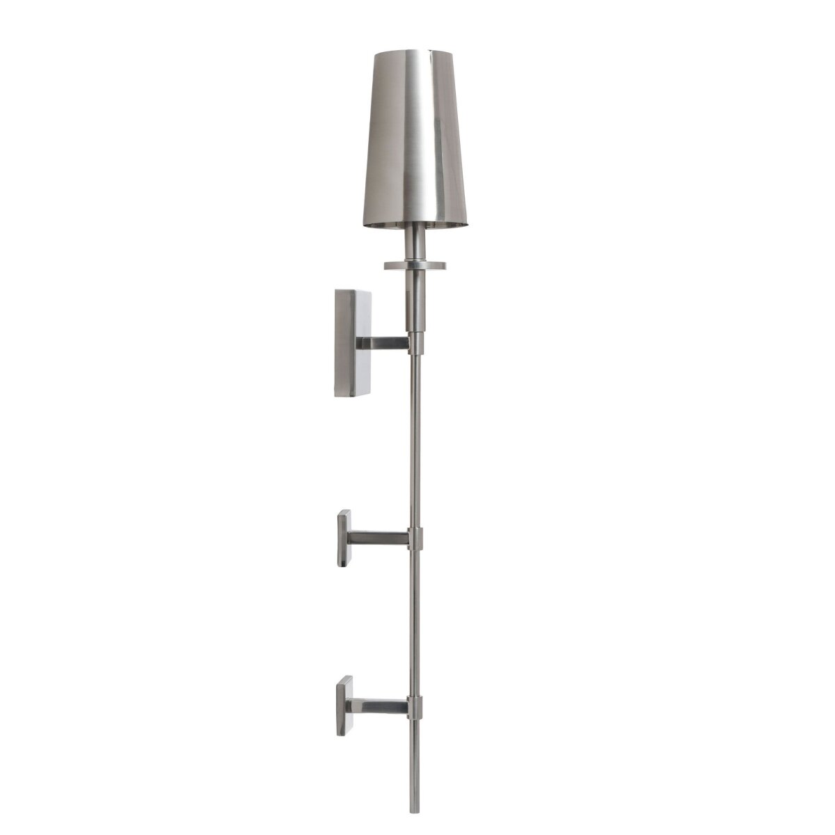 a24a1610568c0d06d3683961e1500a00 Palta Sconce | Polished Nickel Finish On Metal Body And Shade - Image 1