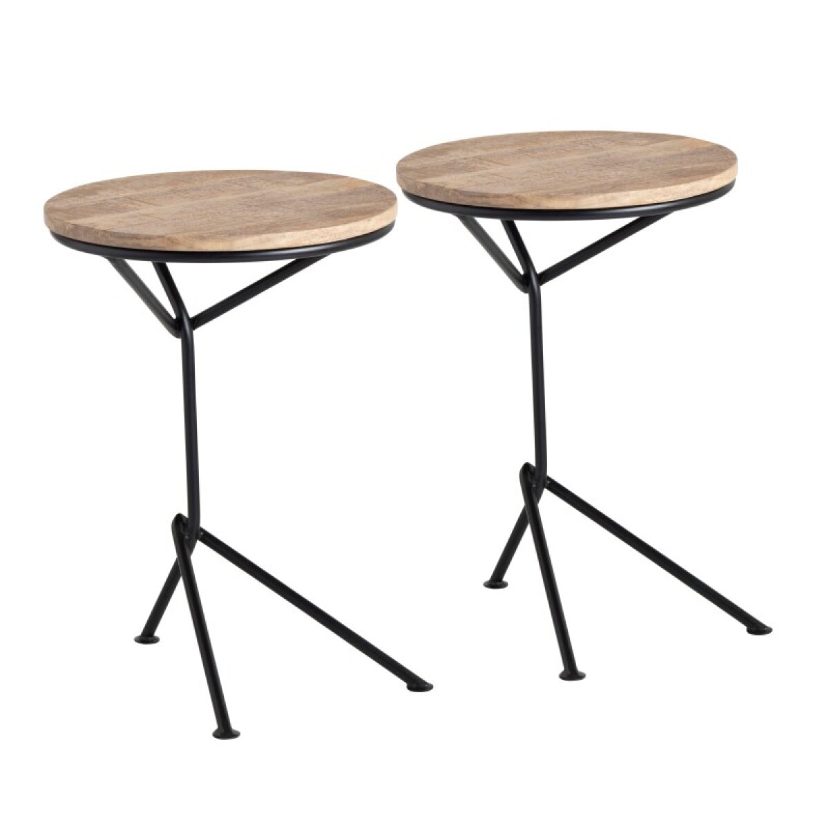 a2a53ac8138f614eee7e20f663db764b S/2 Hartford Accent Tables - Image 1