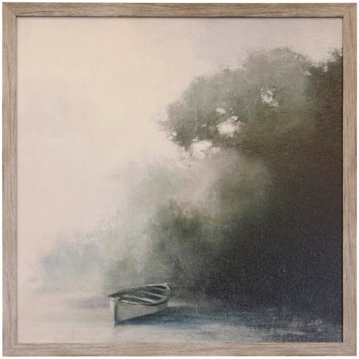 a2f46444339ff2499fbff34863cd396d Coastal Solitude Textured Framed Print - Image 1