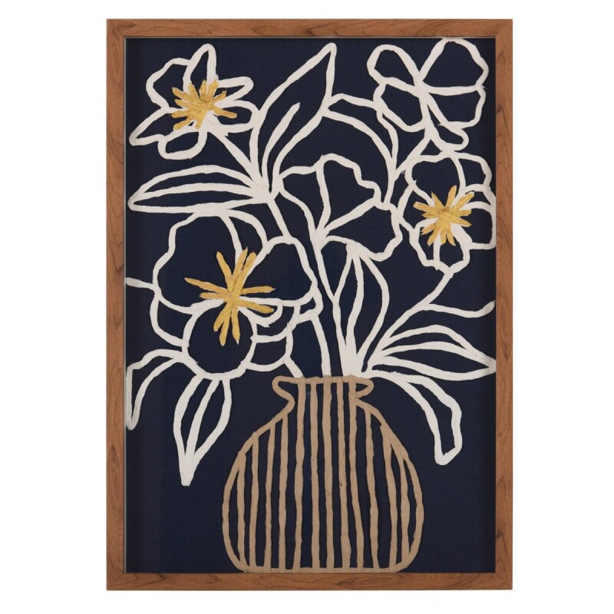 a31315fd8138f8422fd39e49a58fd554 Blue Arrangement Ii Flower Shadow Boxes - Image 1