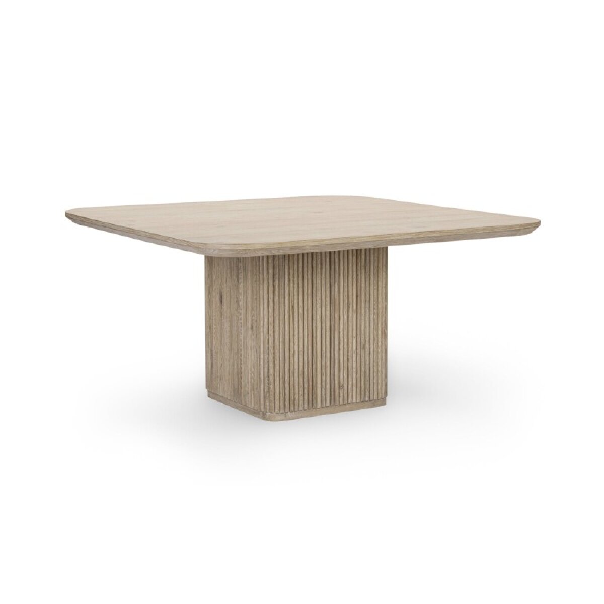 a3368317f39c731a07126b914060b28b Vander Solid Wood Square Dining Table - Cream Washed - Image 1