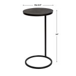 Brunei Accent Table, Bronze - Image 9