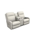 Finley Power Wall Reclining Loveseat W/ Console Headrest & Lumbar