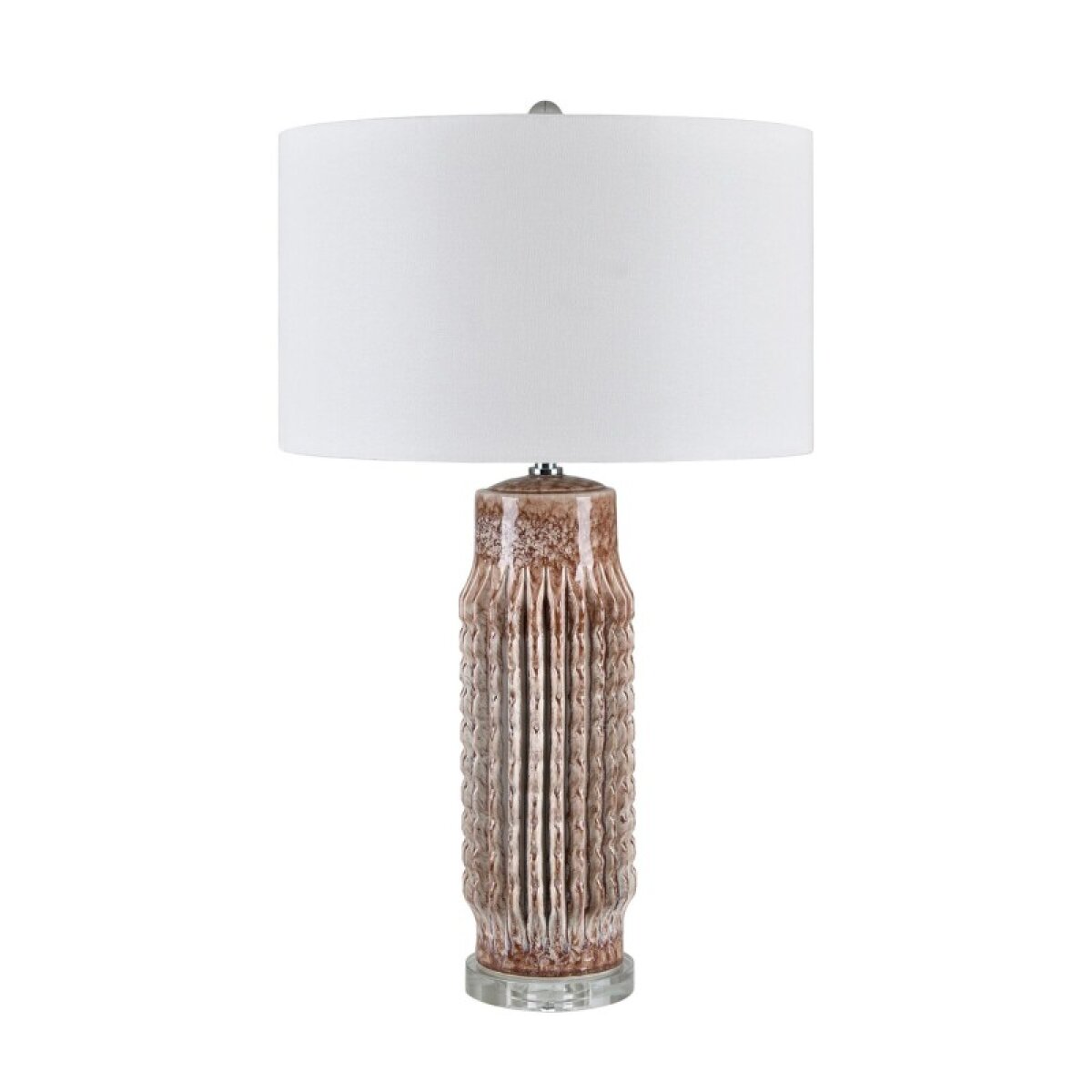 a392ba77ca4a07e33a26742ebce74855 Rust Riverdale Table Lamp - Image 1