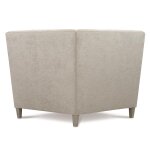 Palisades Fabric Corner Chair Without Pillows - Image 4