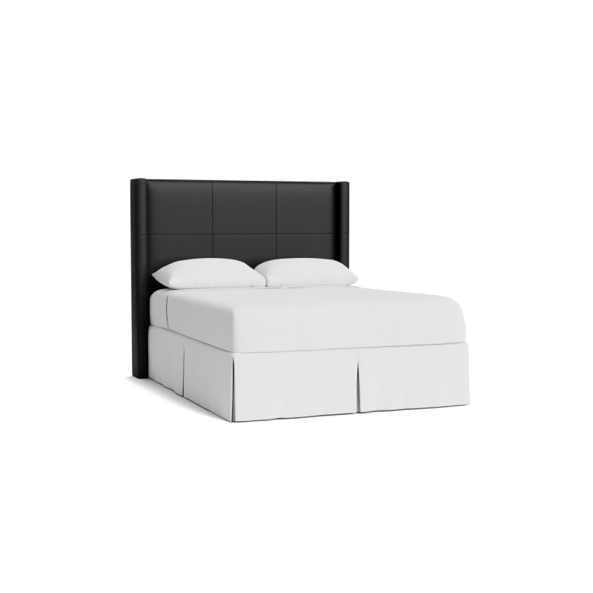 a42b0e397f5ffa7e2e33ae2556496f28 Dublin Leather Upholstered Bed - Image 1