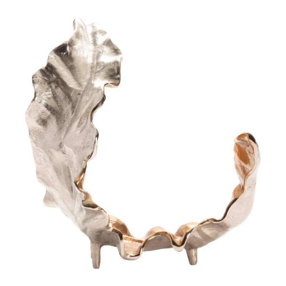 a4955a0bed93e04c10d80254f6a2c0dd Willow Medium Two-toned Sculptural Leaf I - Image 1