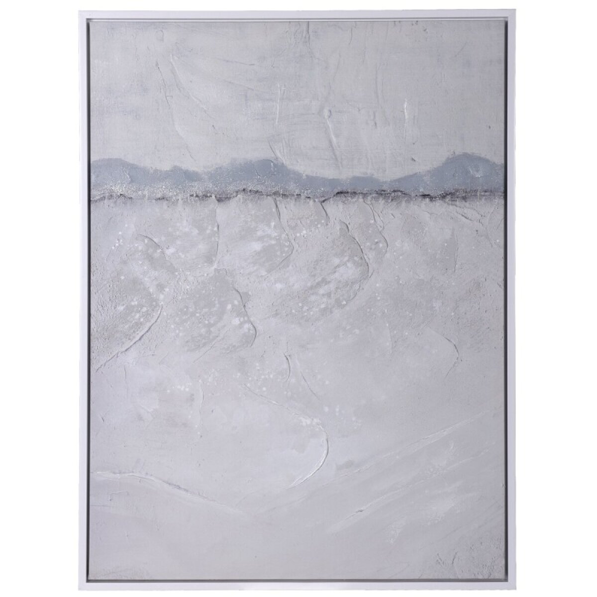 a4a78ba2da01684ea484eb43c4098e58 Silky Horizon Hand Painted Framed Canvas - Image 1