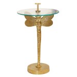 Gold Side Table