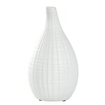 Lindos Vase | Matte White Finish On Ceramic