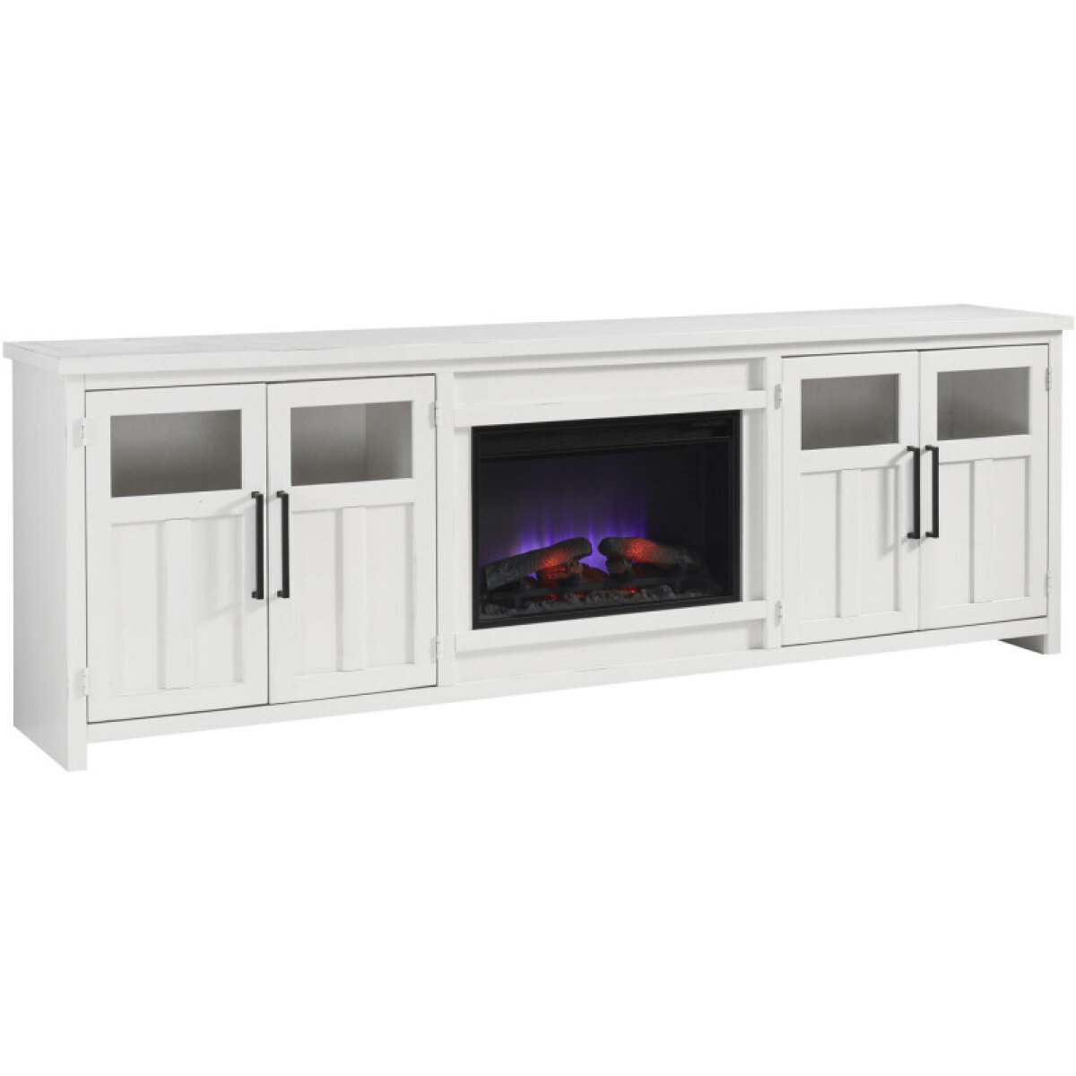 a5768034d7540f00c0844ee80d0248bd Finnegan 98" Fireplace W/ 4 Doors - Image 1