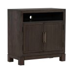 Modern Edge Bedside Chest w/ Charging Station - Image 3